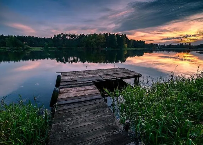 Comfortable Lakeside House, Private Garden Ińsko